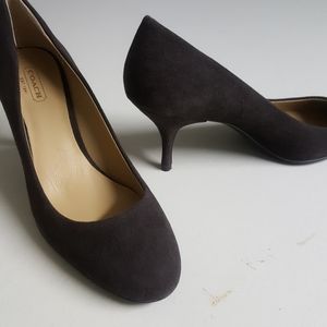 New! Coach Salma 8.5B Suede classics Pump
